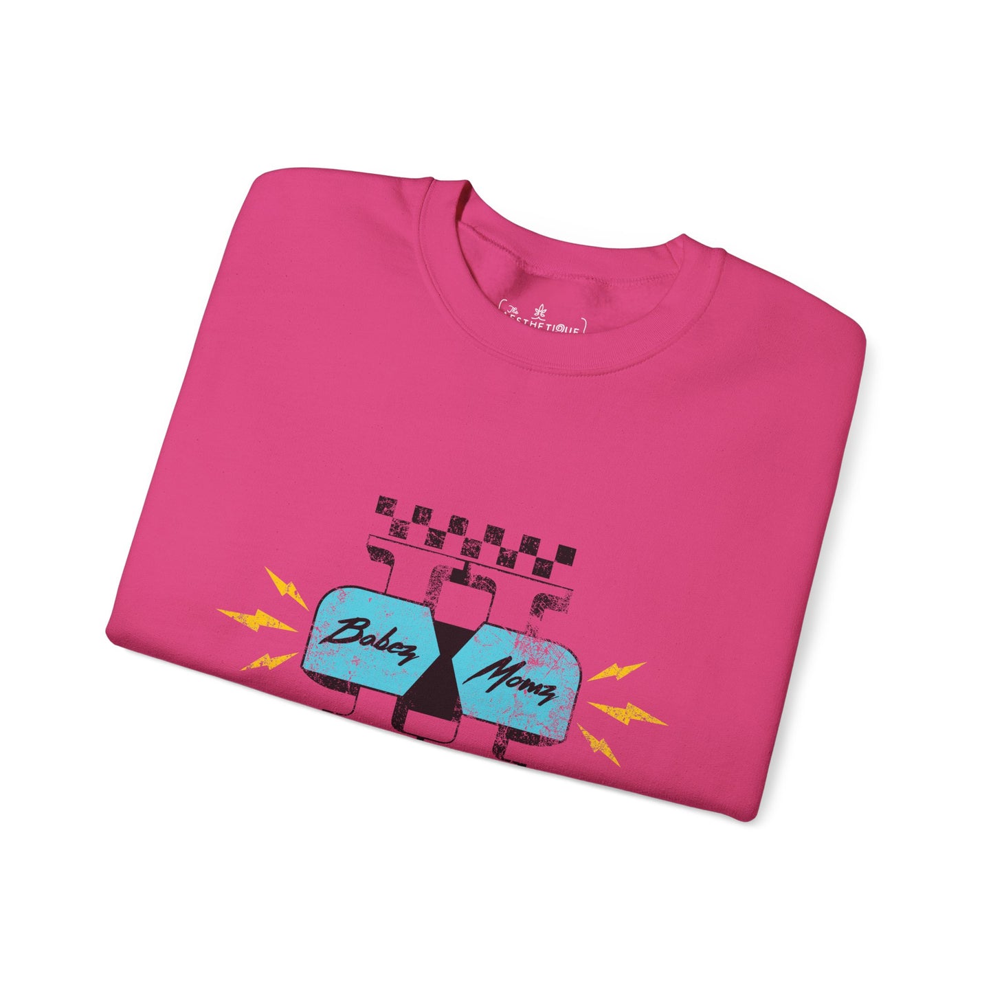 Babez II Momz 90s Music Throwback - Unisex Crewneck Sweatshirt