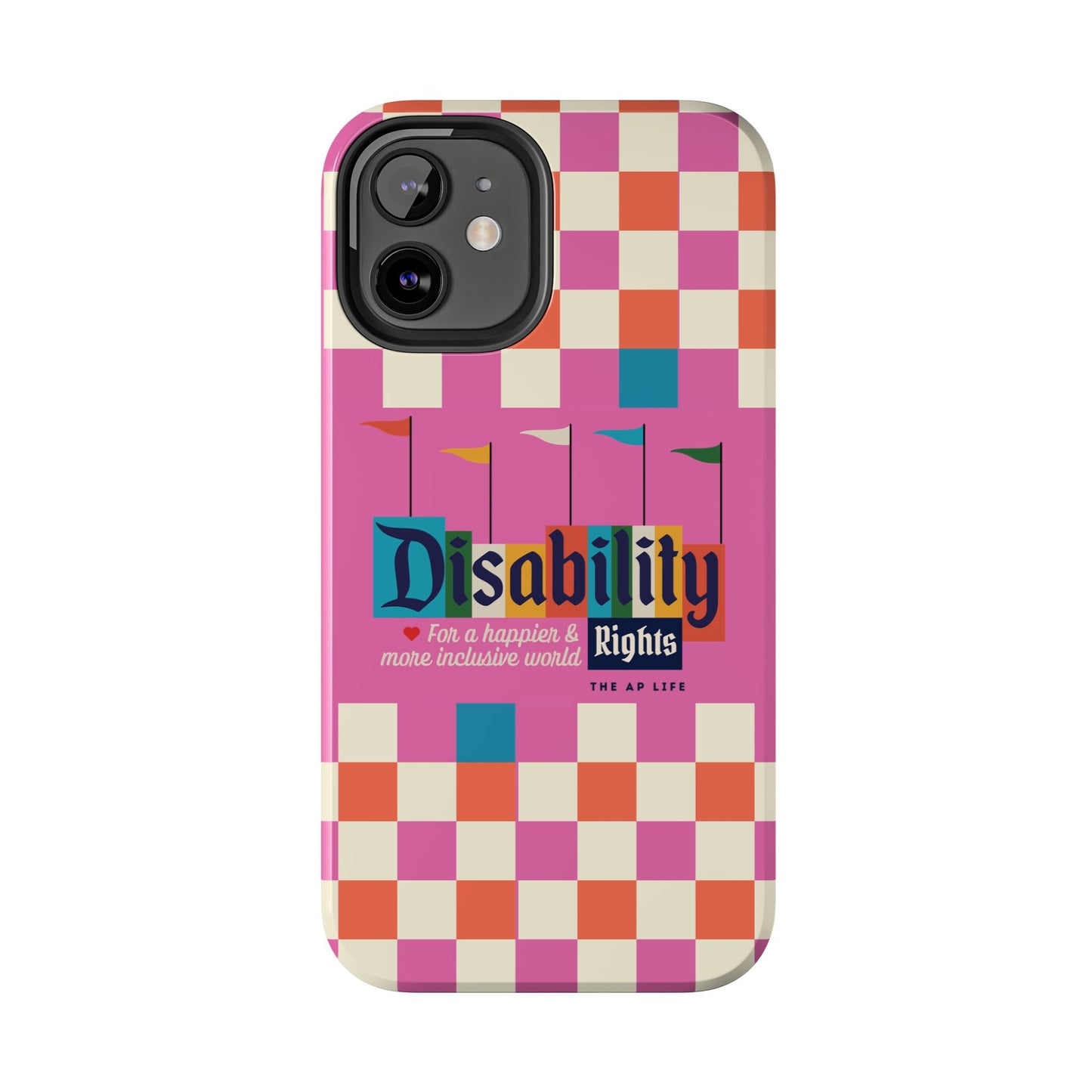 Disability Rights for A Happier & More Inclusive World - iPhone Case