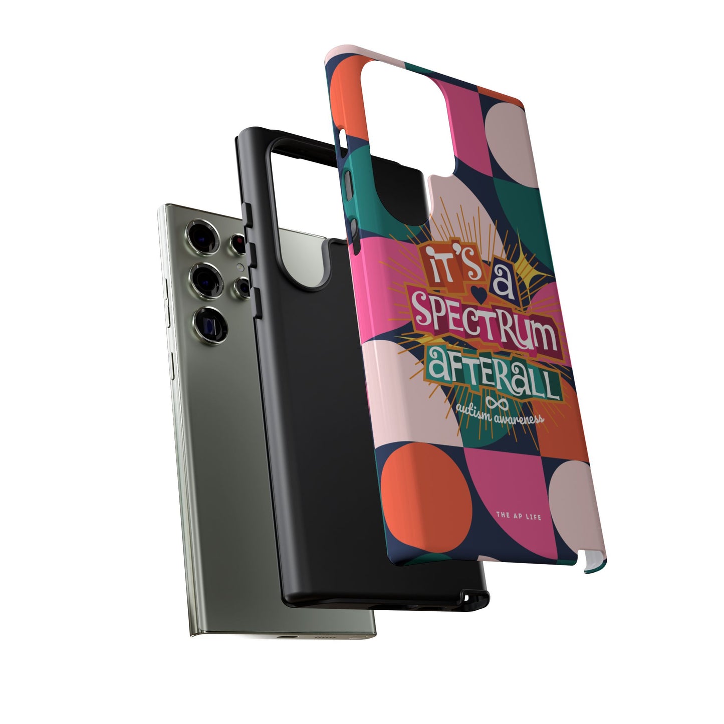 It's A Spectrum Afterall - Autism Awareness - Android Phone Case for Google Pixel & Samsung