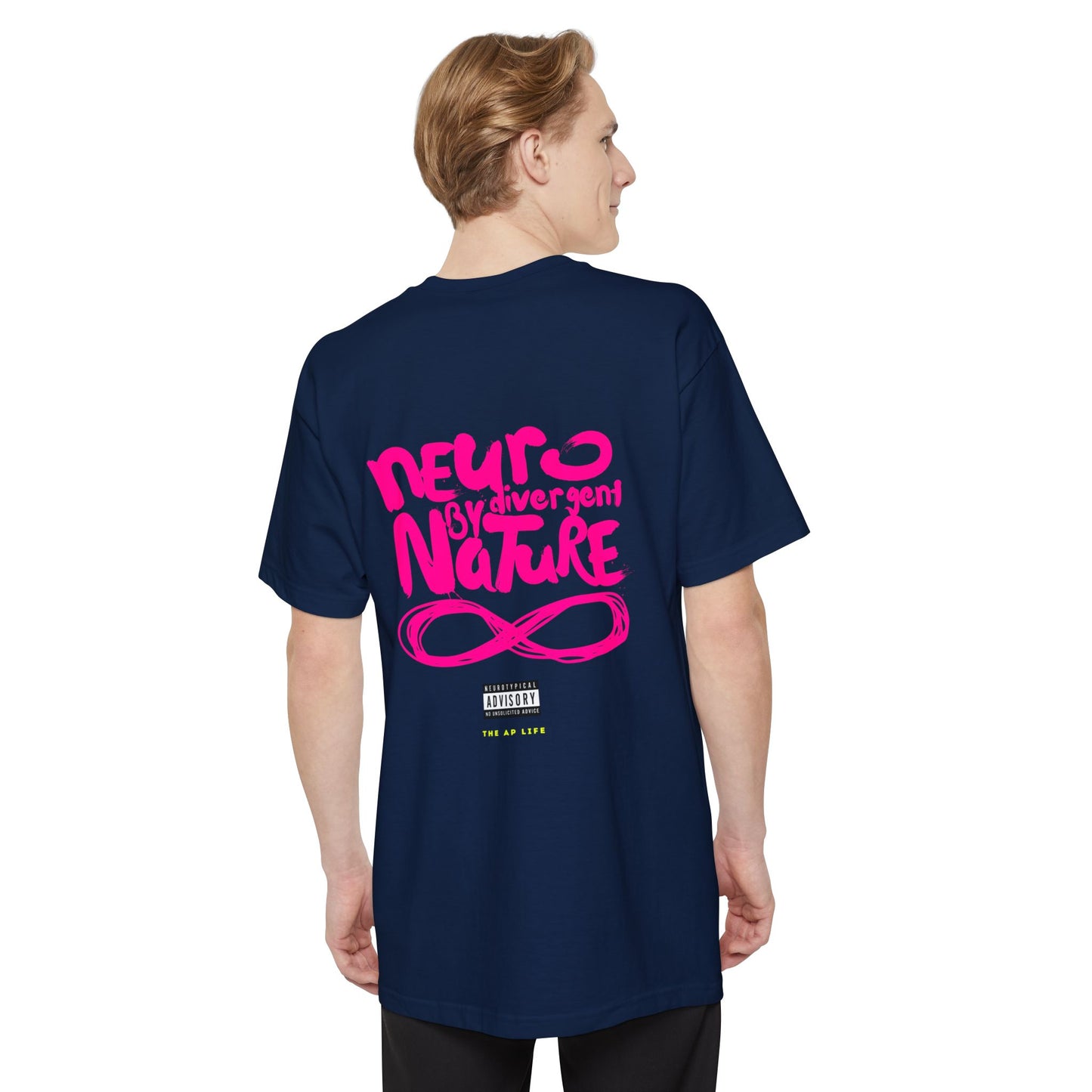 Neurodivergent by Nature (Neurotypical Advisory) - Unisex Tall Beefy-T® T-Shirt
