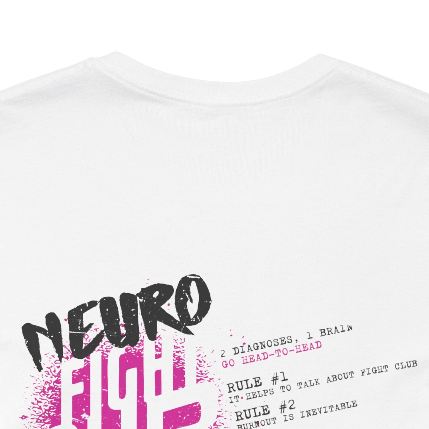 Neuro Fight Club - AuDHD - Adult Unisex Tee