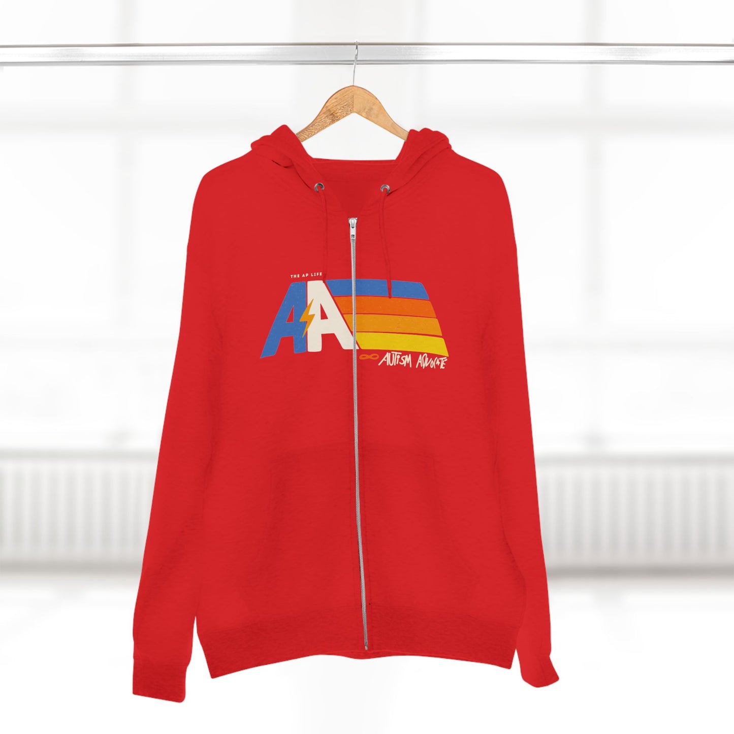Autism Advocate - Adult Unisex Zip-Up Hoodie
