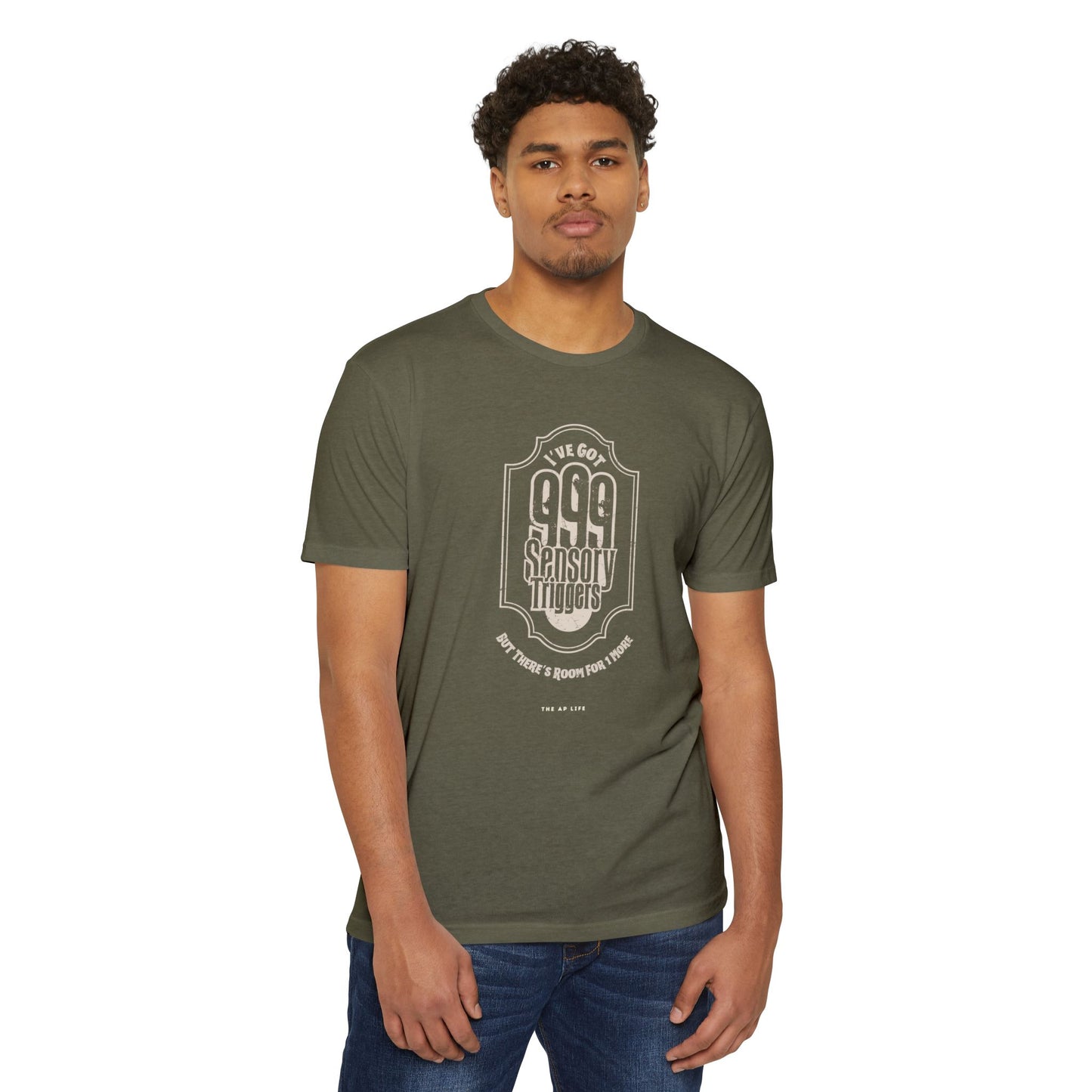 999 Sensory Triggers (But There's Room for One More) - Adult Unisex Jersey Tee