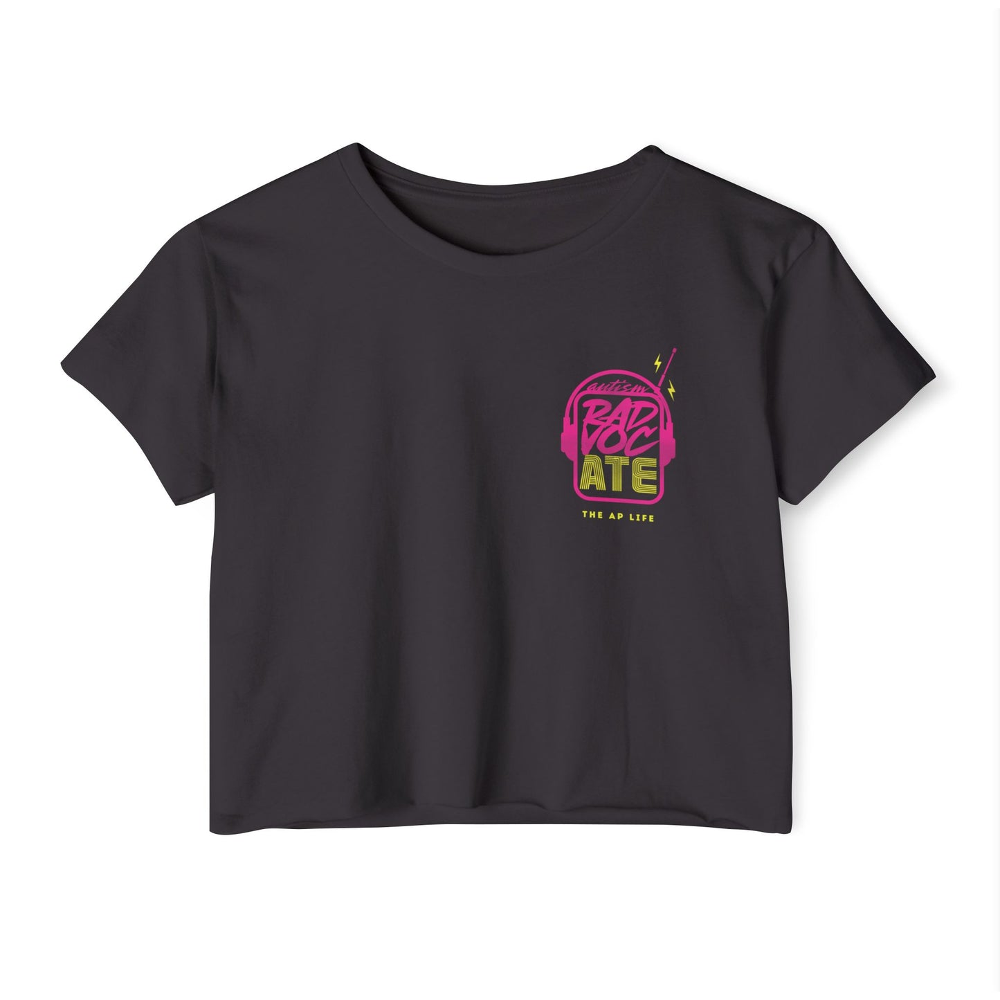 Autism RadvocATE - Women's Crop Top Tee