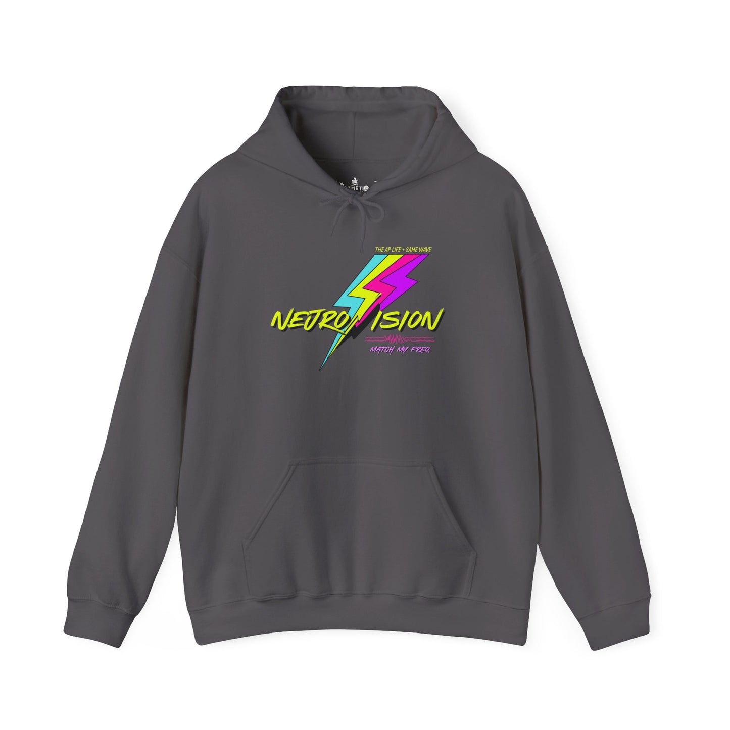 Neurovision - Match my Freq - Epilepsy Awareness Adult Unisex Hoodie