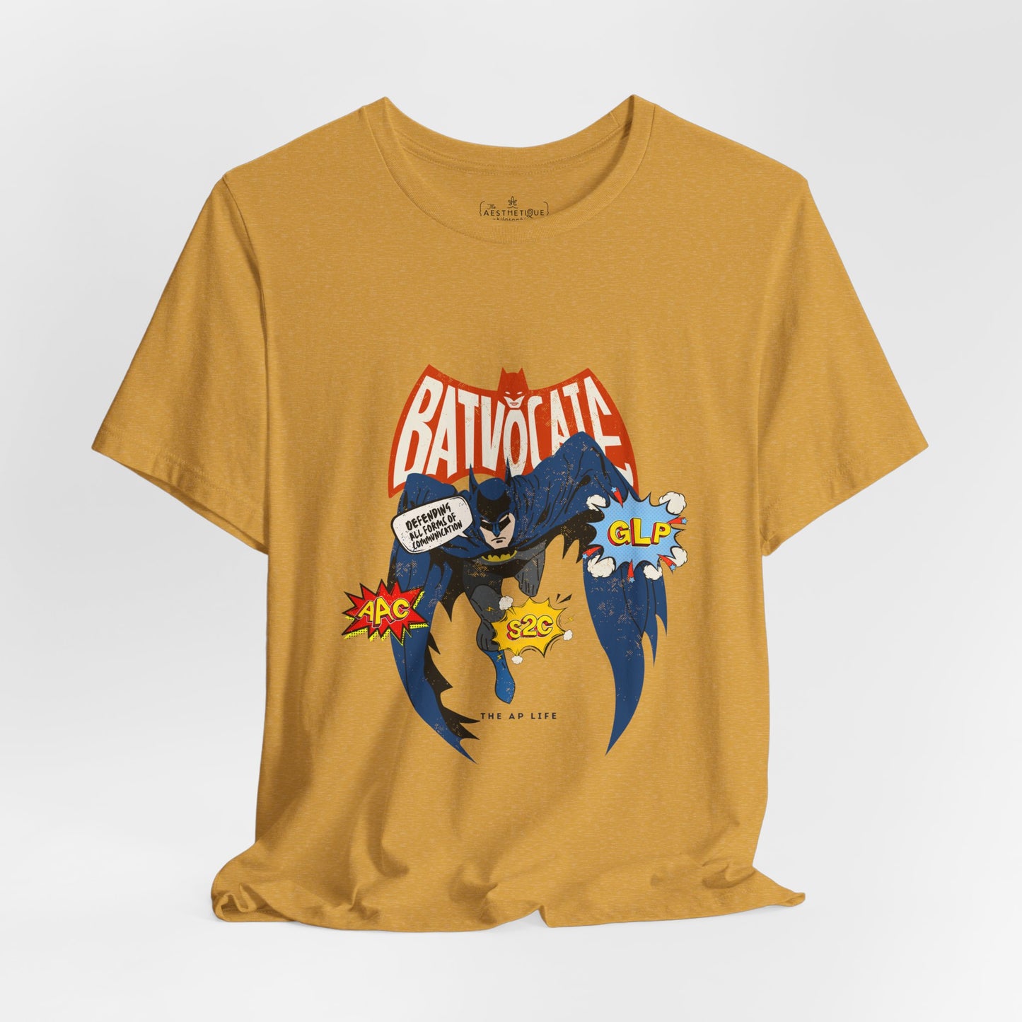 Batvocate - Defending All Forms of Communication - AAC - GLP - S2C - Adult Unisex Jersey Tee