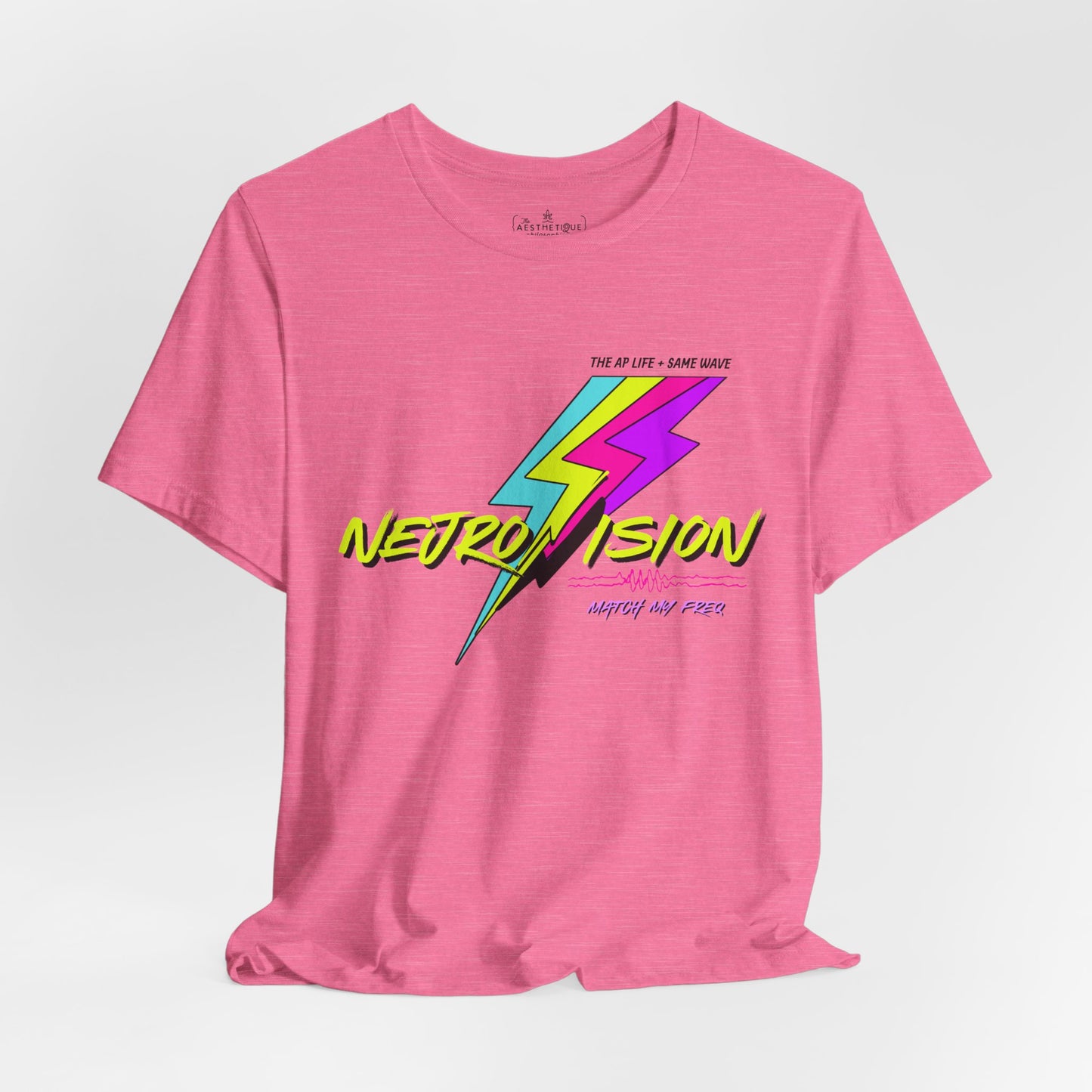 Neurovision - Match My Freq - Epilepsy Awareness - Adult Unisex Jersey Tee