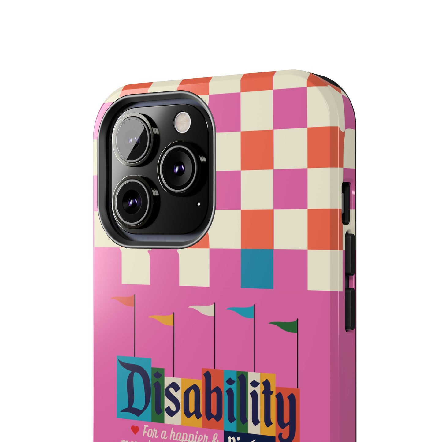 Disability Rights for A Happier & More Inclusive World - iPhone Case
