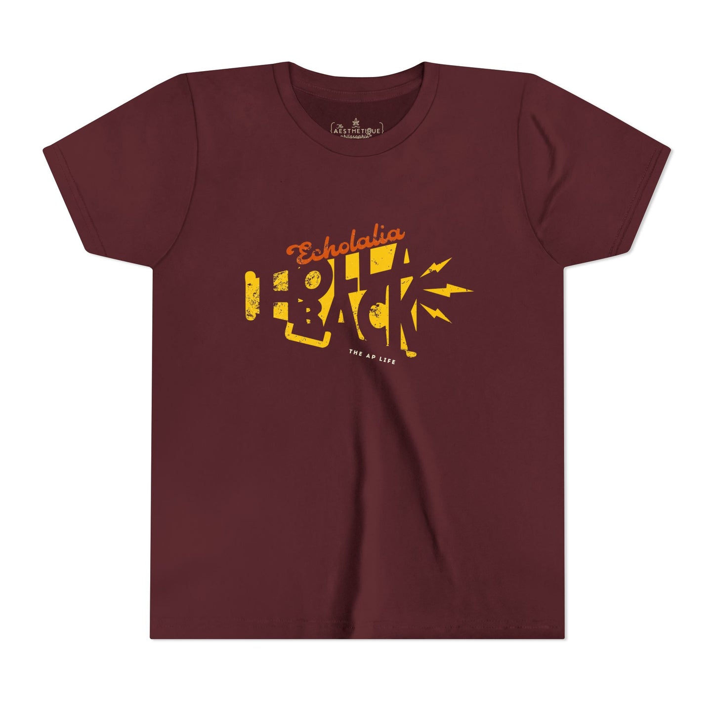 Echolalia Holla Back - Youth Unisex Jersey Tee