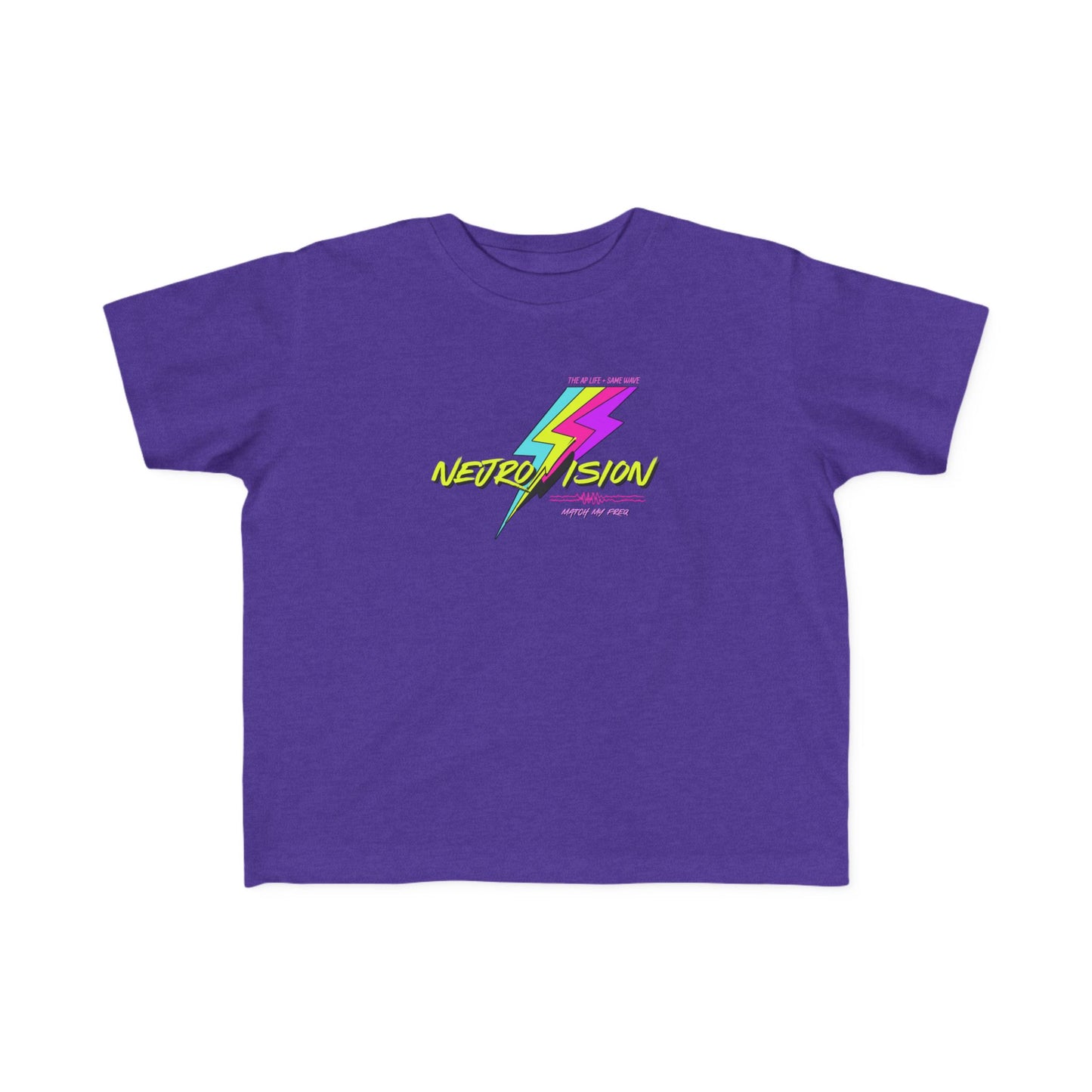 Neurovision - Match my Freq - Epilepsy Awareness - Toddler Unisex Tee