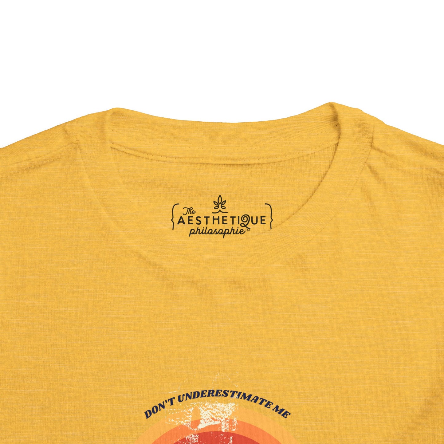 Don't Underestimate Me, I Can Do Hard Things - Toddler Unisex Jersey Tee