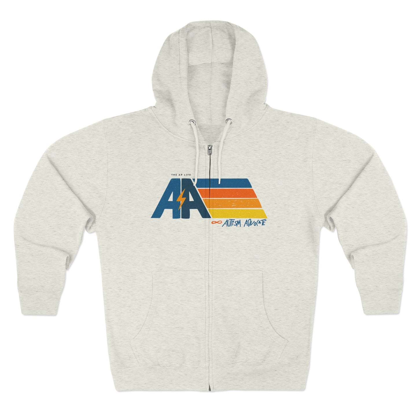 Autism Advocate - Adult Unisex Zip-Up Hoodie