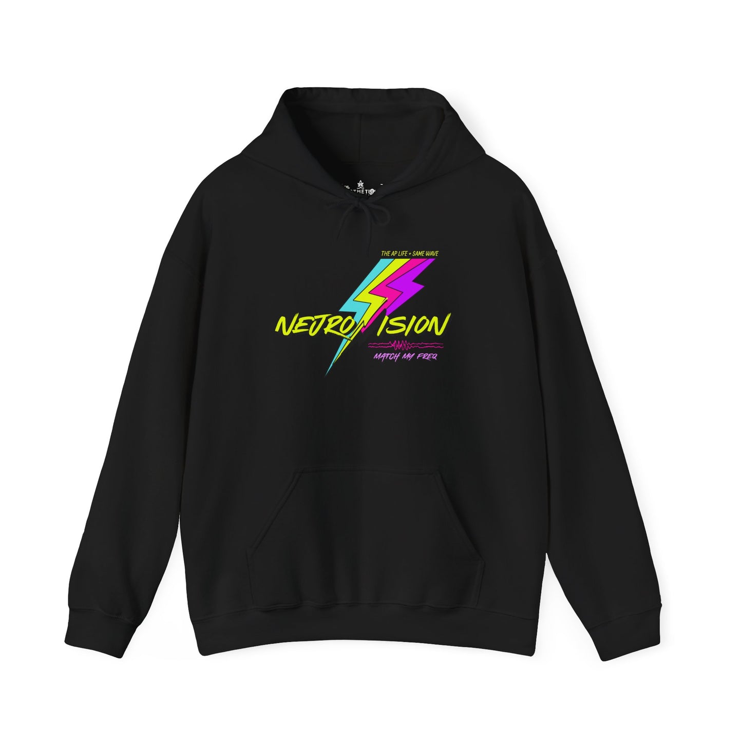 Neurovision - Match my Freq - Epilepsy Awareness Adult Unisex Hoodie