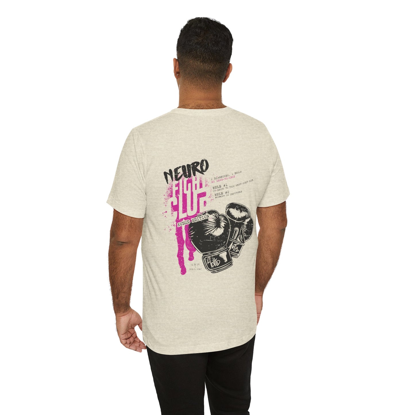 Neuro Fight Club - AuDHD - Adult Unisex Tee