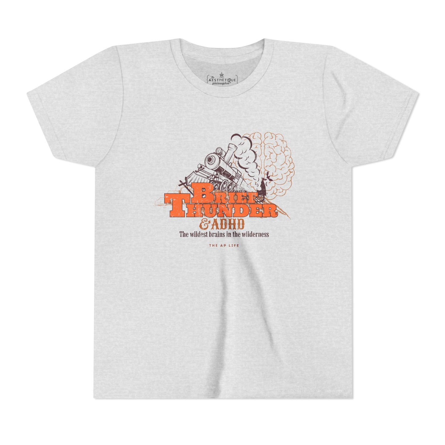 The Wildest Brains in the Wilderness - ADHD - Youth Unisex Jersey Tee