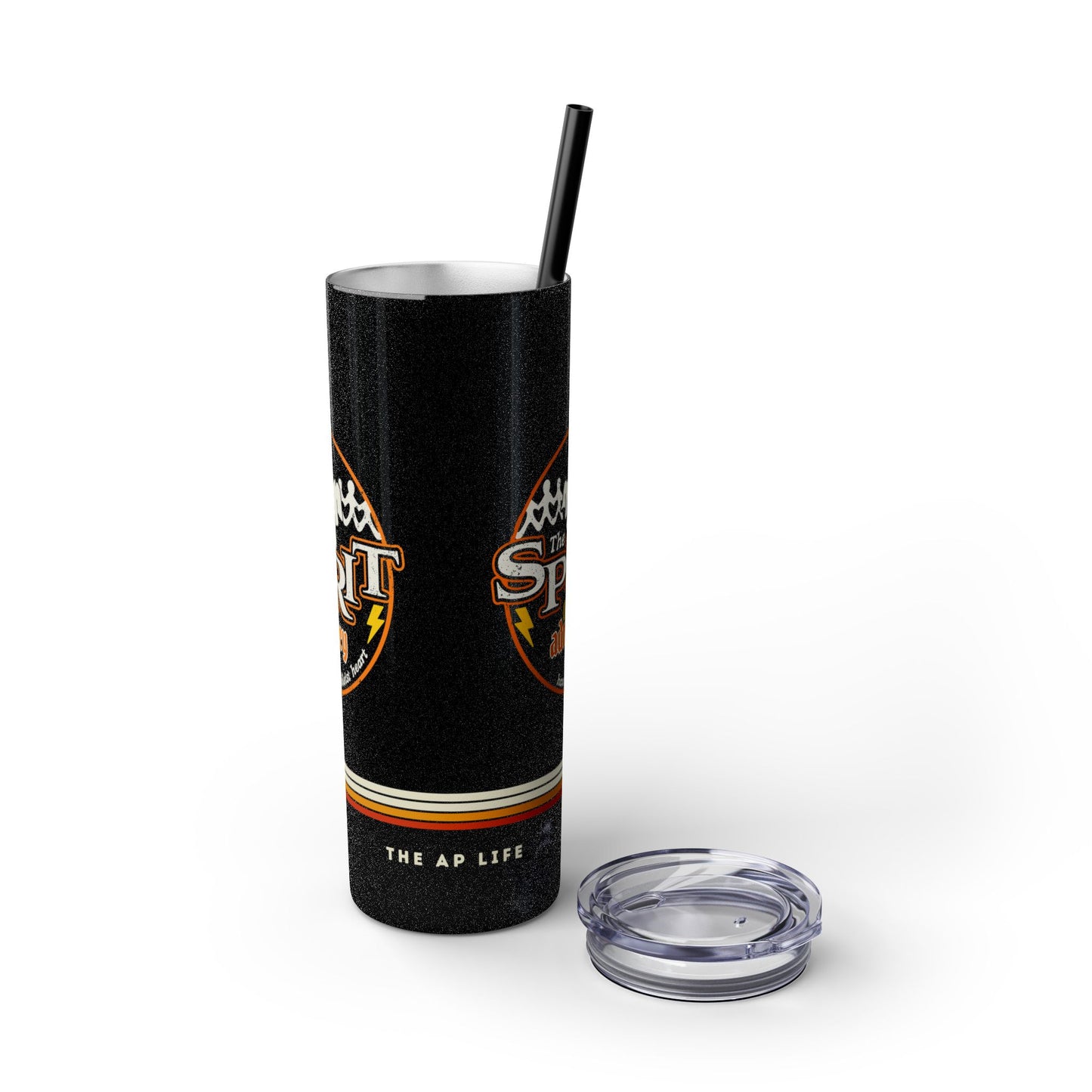 The Spirit of Advocacy (Haunts the Ableist Heart) - Halloween - 20oz Insulated Tumbler with Straw
