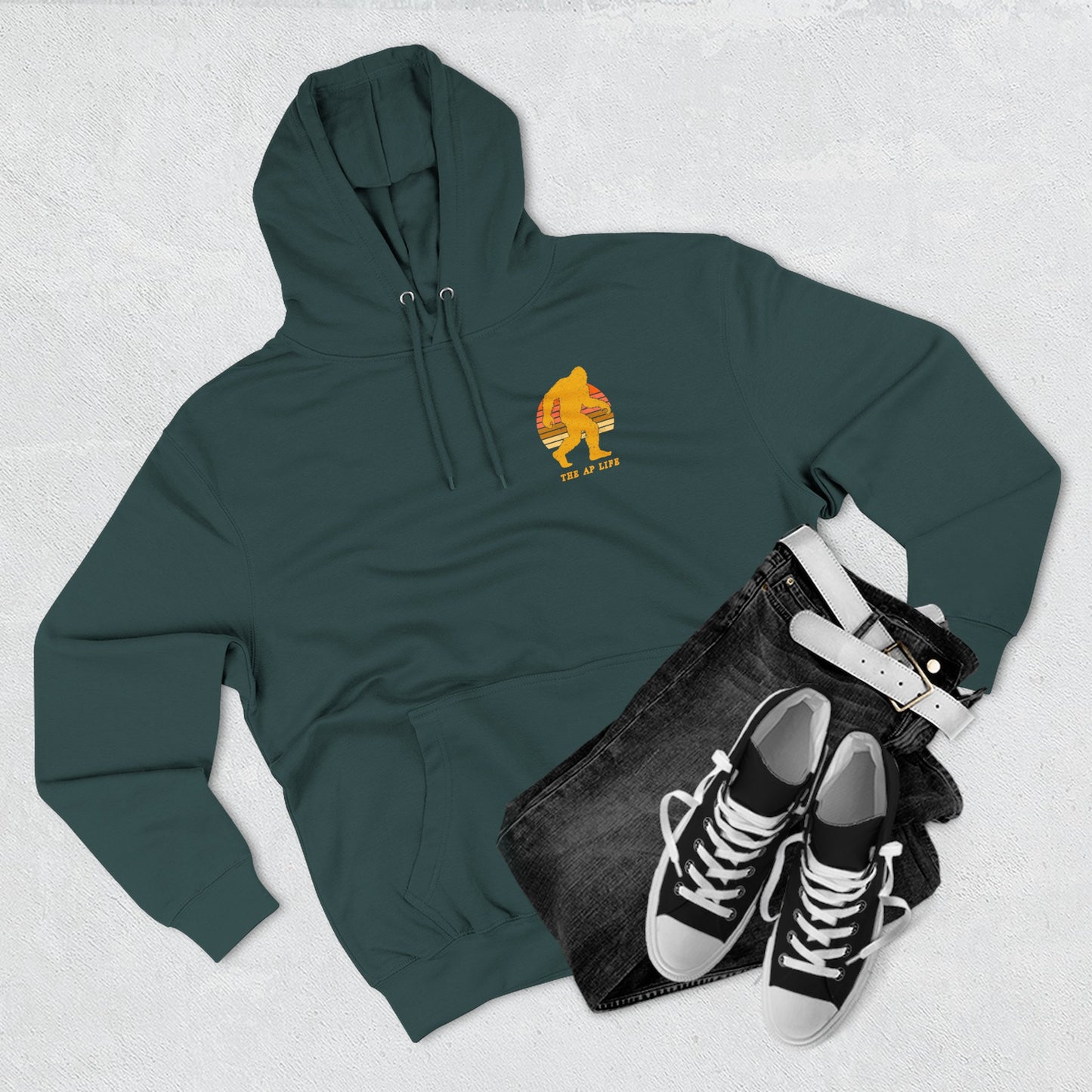 I Need My Space (Legends Need to Regulate Too) Bigfoot - Adult Unisex Hoodie
