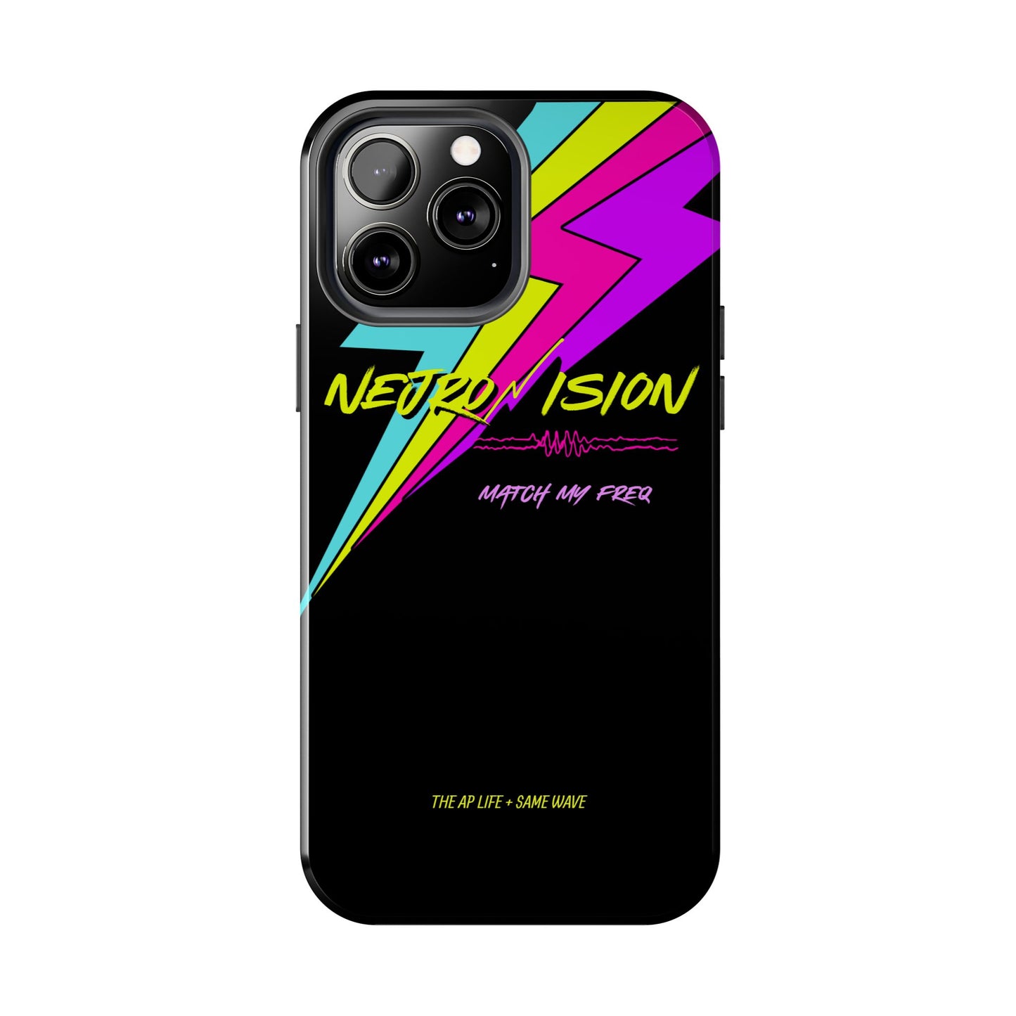 Neurovision - Match my Freq - Epilepsy Awareness Phone Cases - iPhone - Android