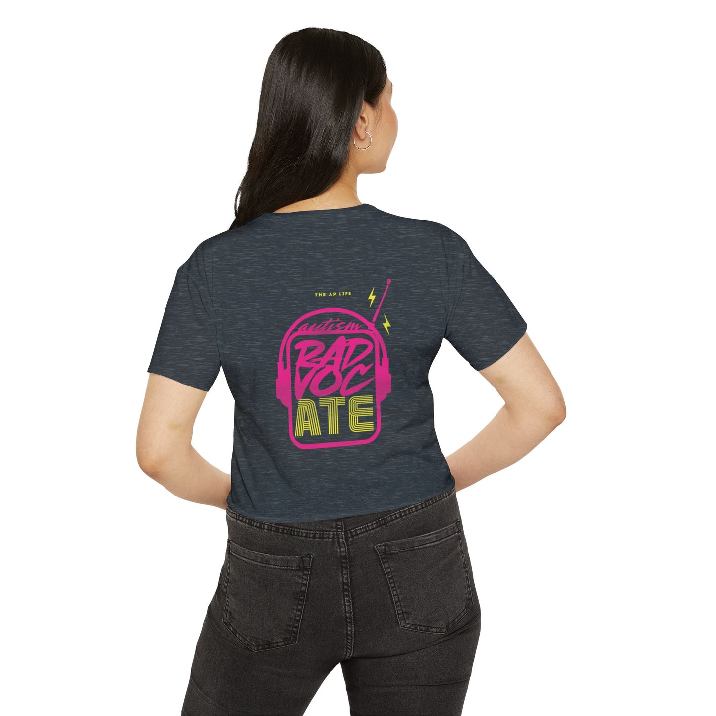 Autism RadvocATE - Women's Crop Top Tee