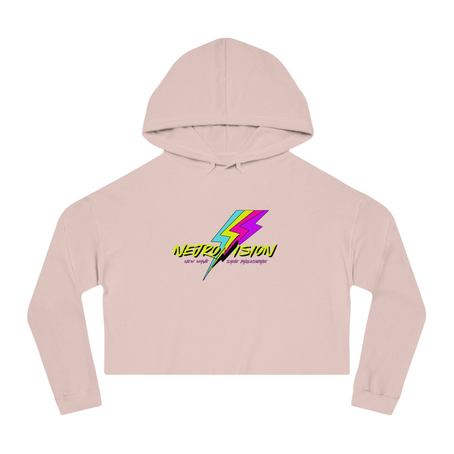 Neurovision - Match My Freq - Epilepsy Awareness Women's Cropped Hoodie