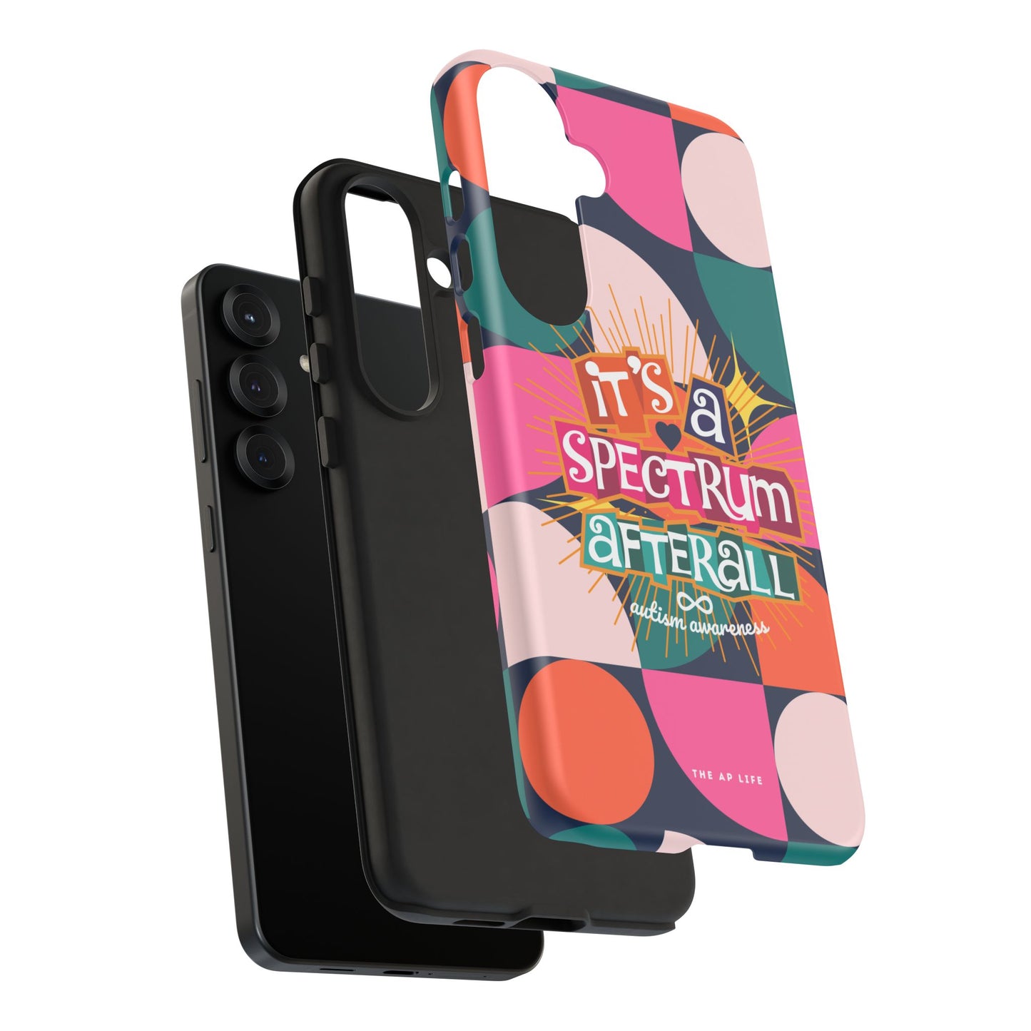It's A Spectrum Afterall - Autism Awareness - Android Phone Case for Google Pixel & Samsung