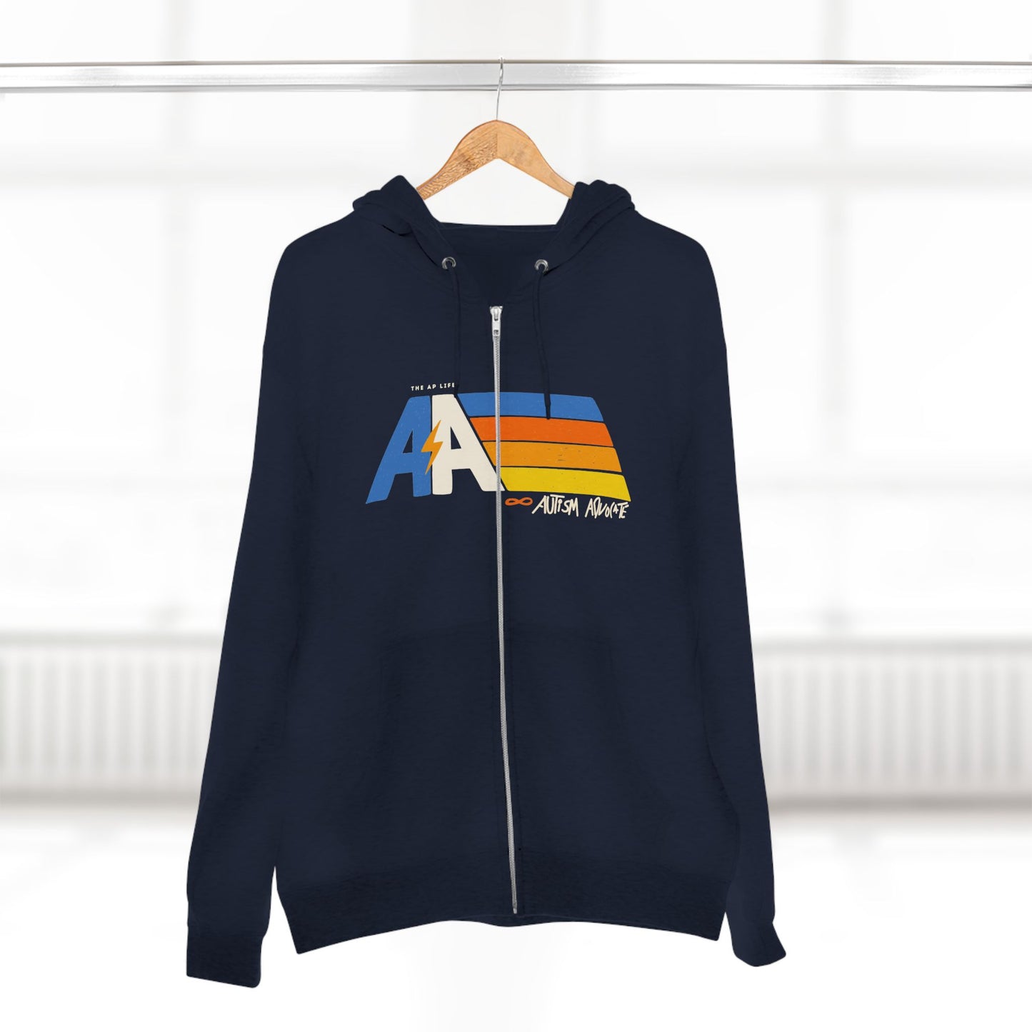 Autism Advocate - Adult Unisex Zip-Up Hoodie