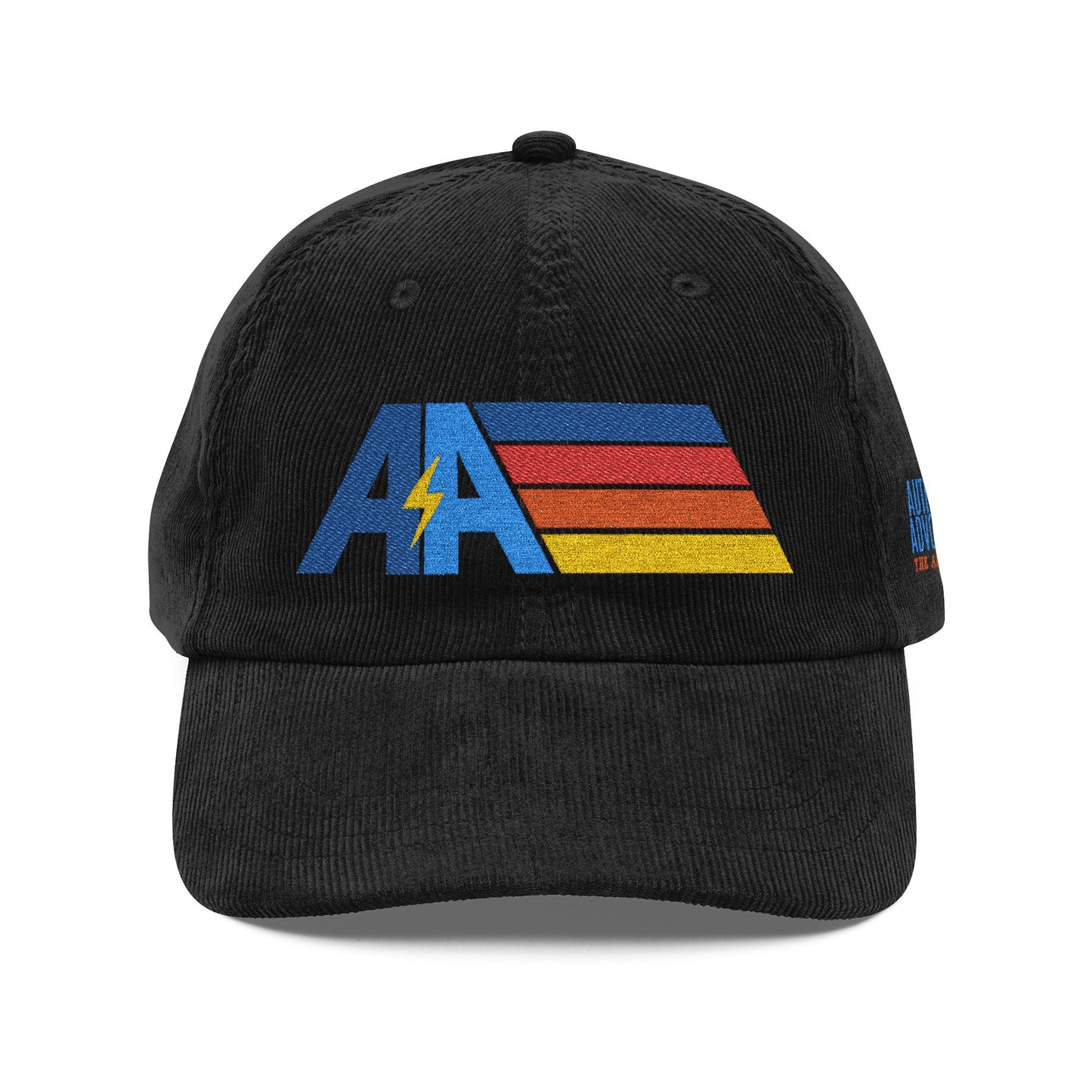Autism Advocate - Retro Vibe - Adult Unisex Corduroy Embroidered Hat