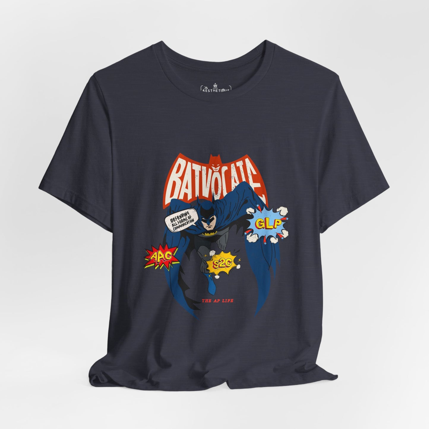Batvocate - Defending All Forms of Communication - AAC - GLP - S2C - Adult Unisex Jersey Tee