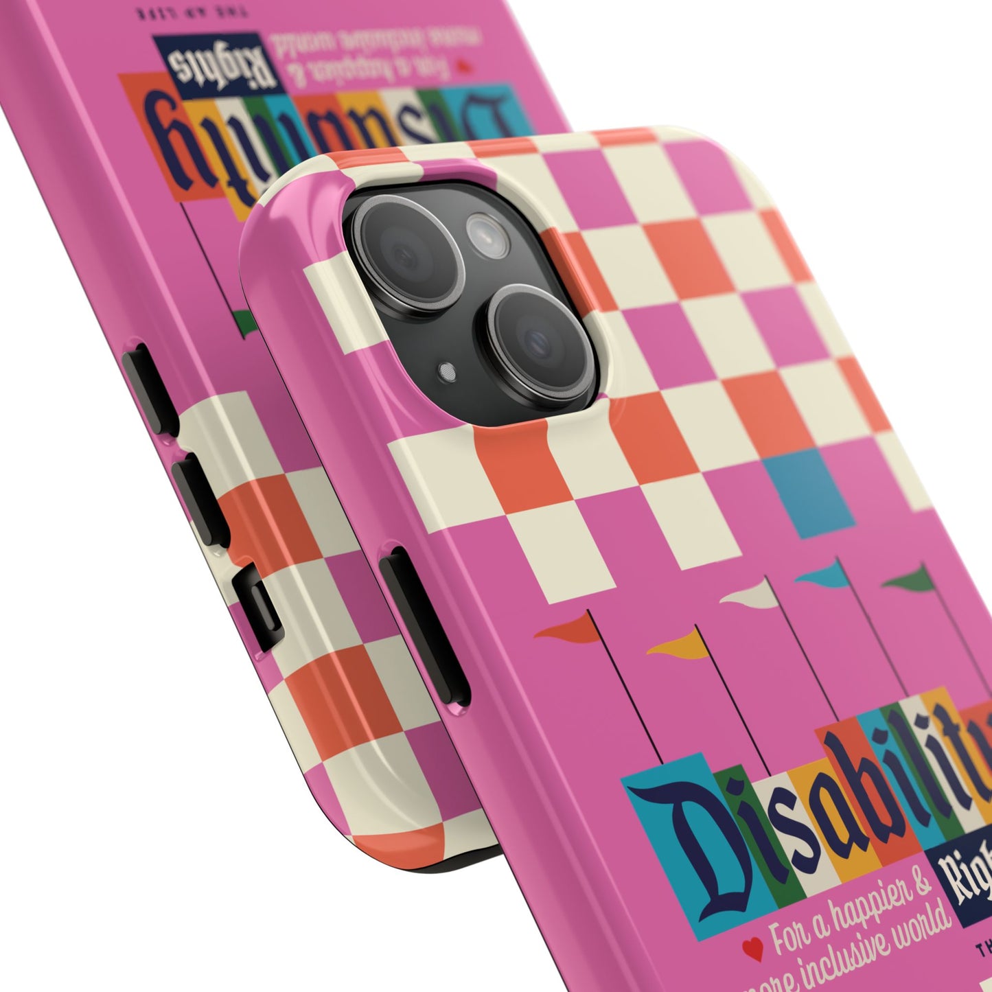 Disability Rights for A Happier & More Inclusive World - iPhone Case