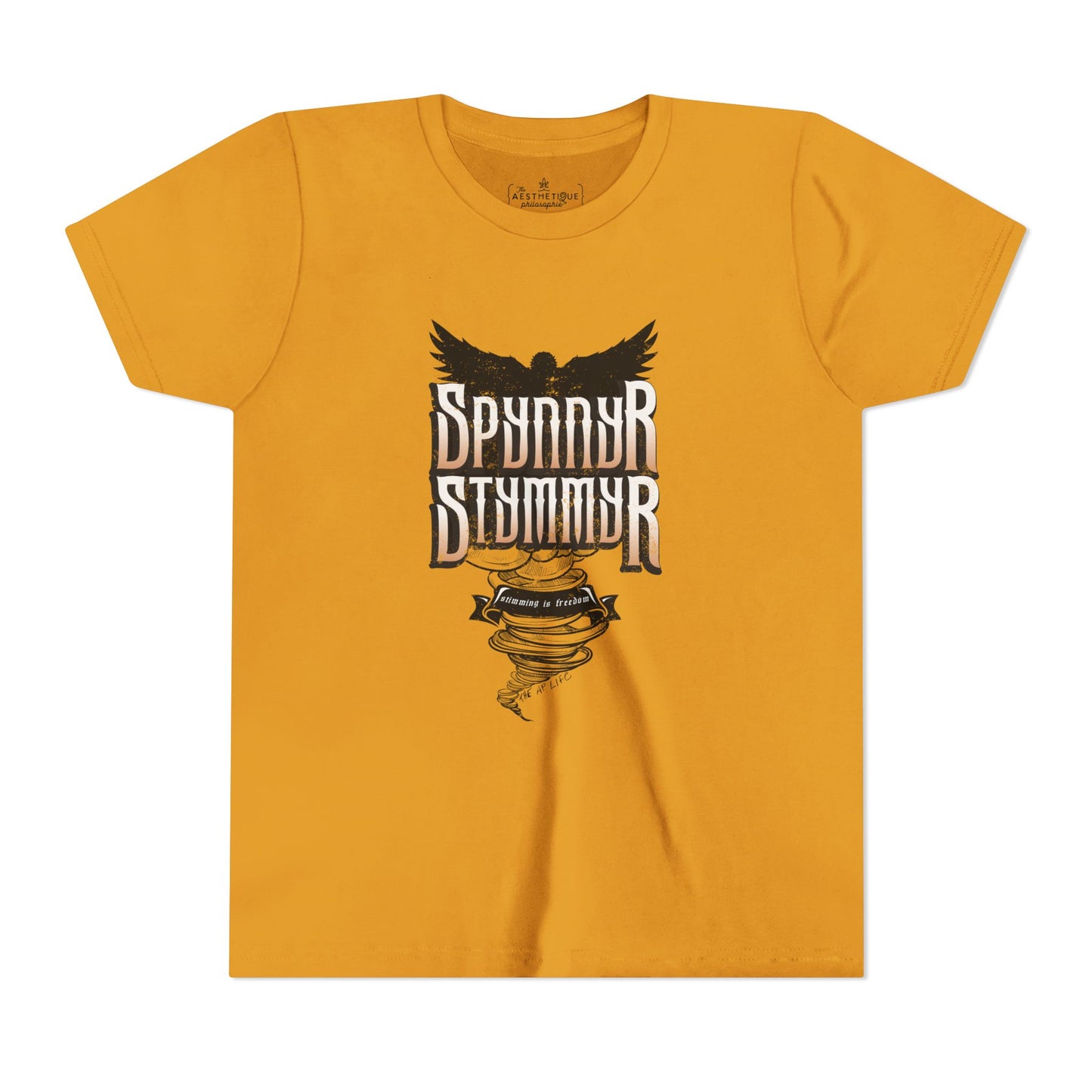 Spynnyr Stymmyer - Stimming is Freedom - Youth Unisex Jersey Tee