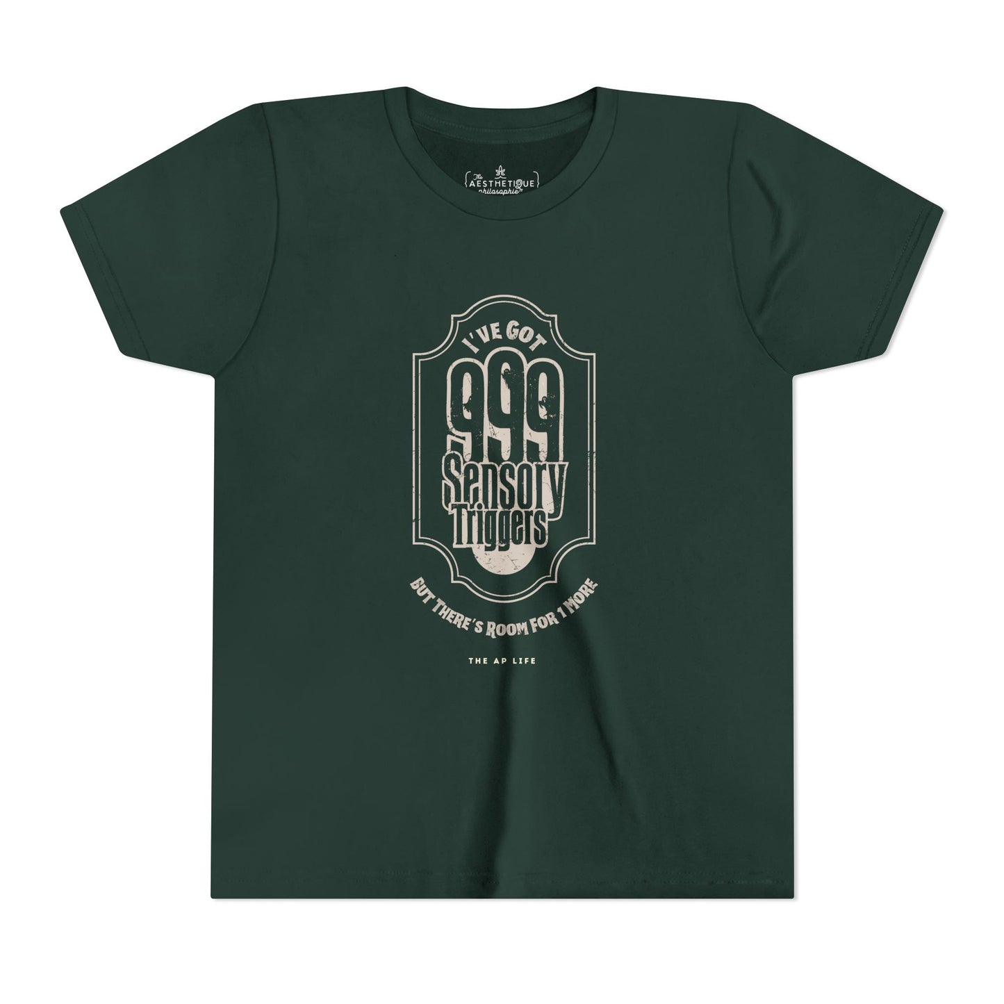 999 Sensory Triggers (But There's Room for One More) - Youth Unisex Jersey Tee