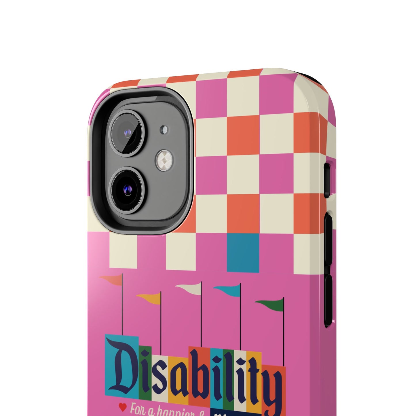 Disability Rights for A Happier & More Inclusive World - iPhone Case