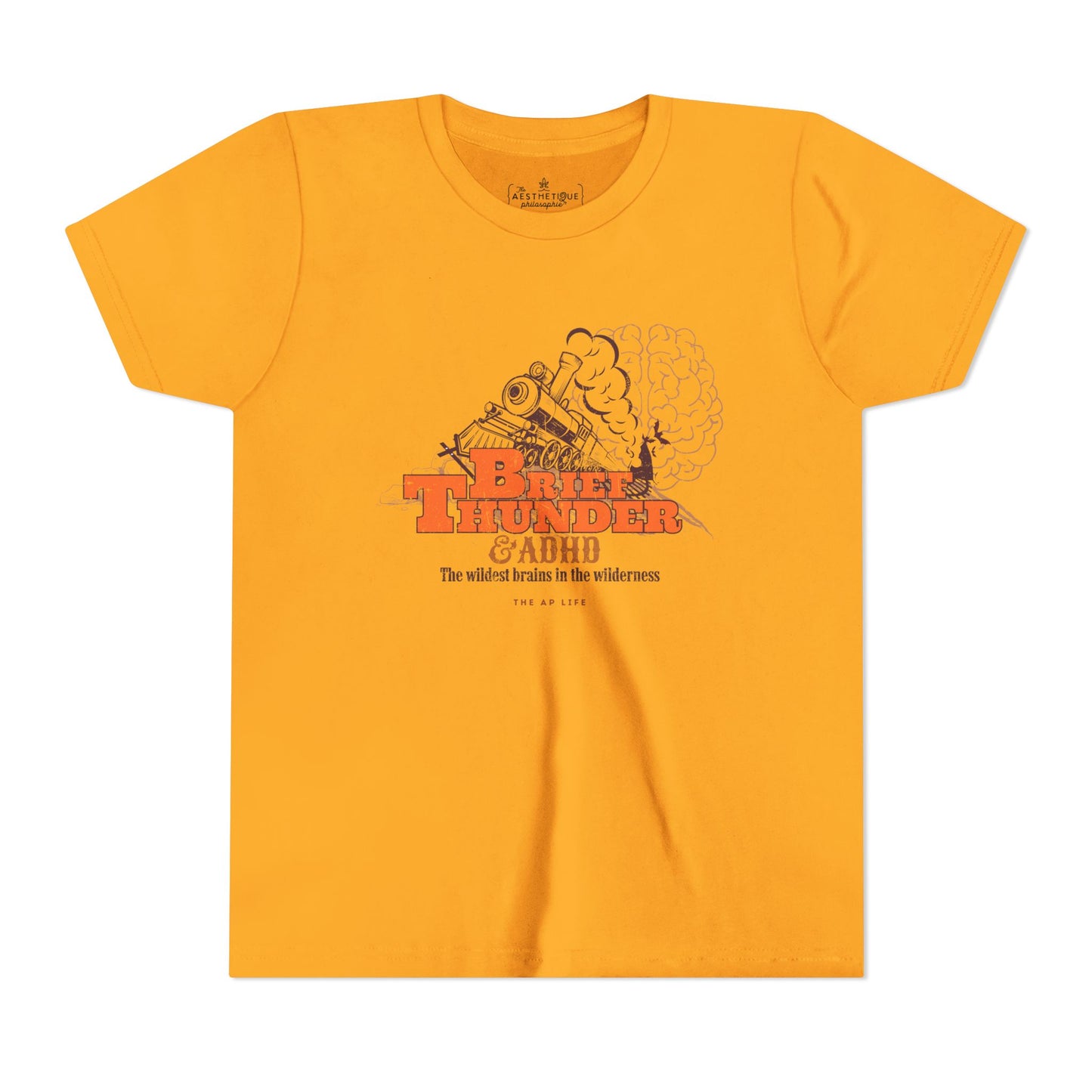 The Wildest Brains in the Wilderness - ADHD - Youth Unisex Jersey Tee