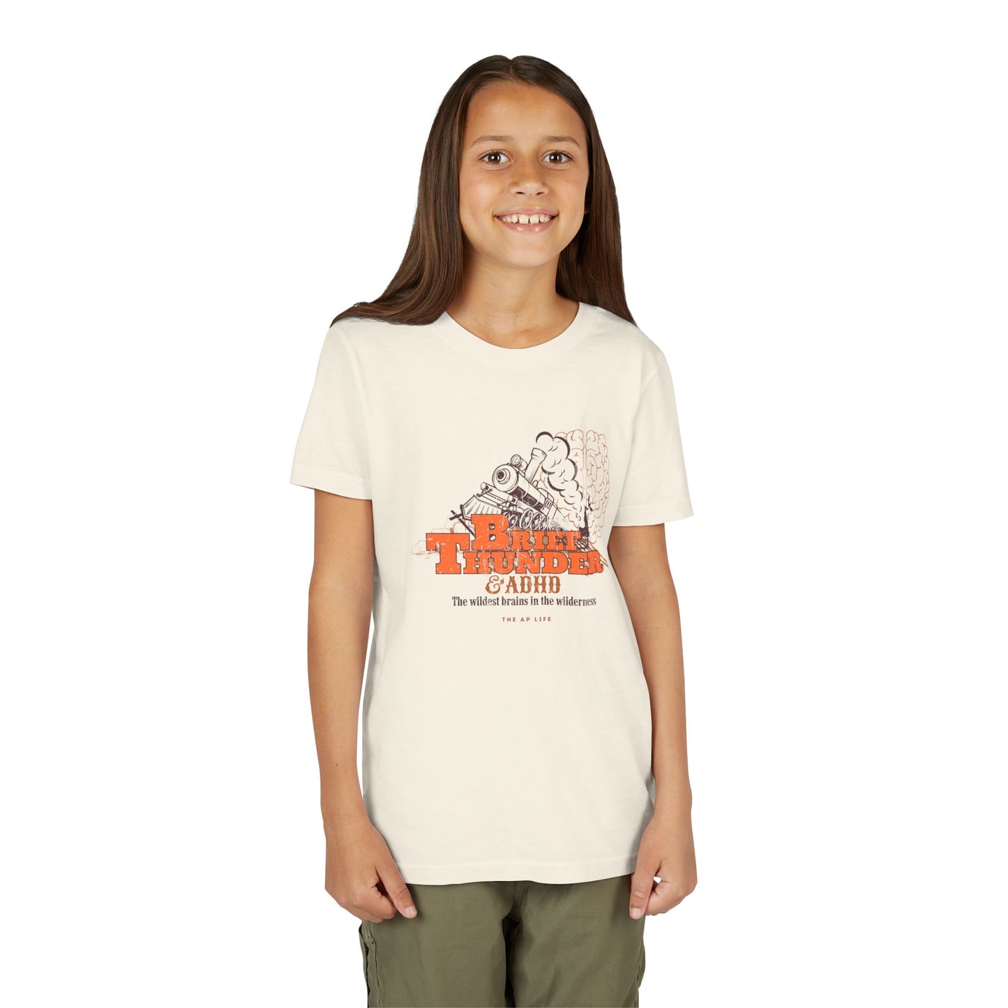 The Wildest Brains in the Wilderness - ADHD - Youth Unisex Jersey Tee