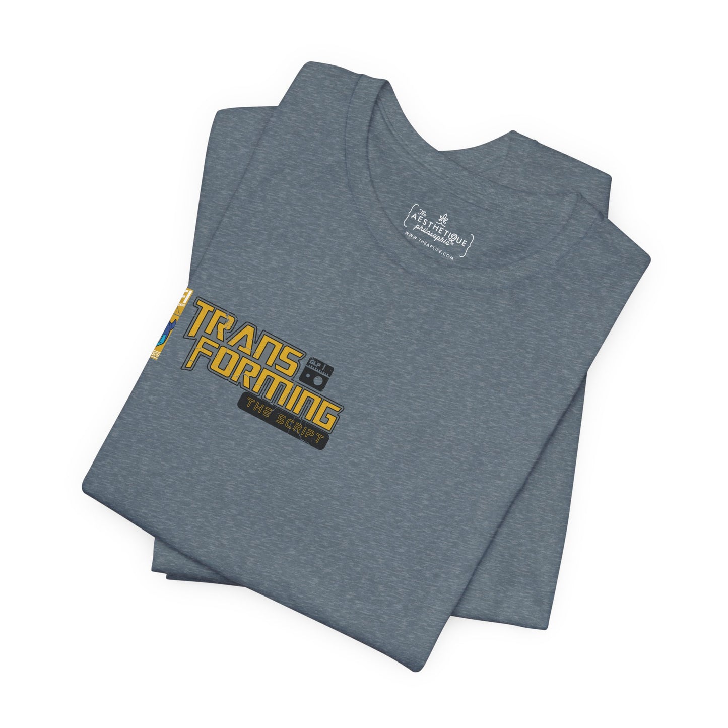 Transforming the Script - Gestalt Language Processing - Adult Unisex Jersey Tee