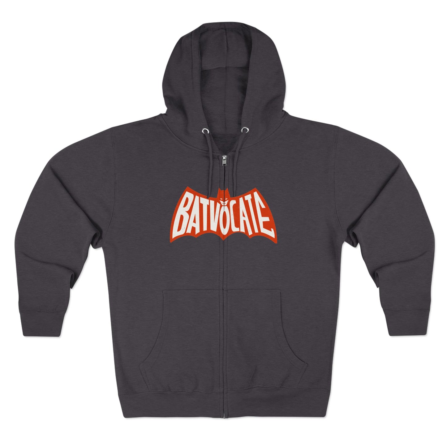 Batvocate - Defending All Forms of Communication - AAC - GLP - S2C - Adult Unisex Zip Hoodie