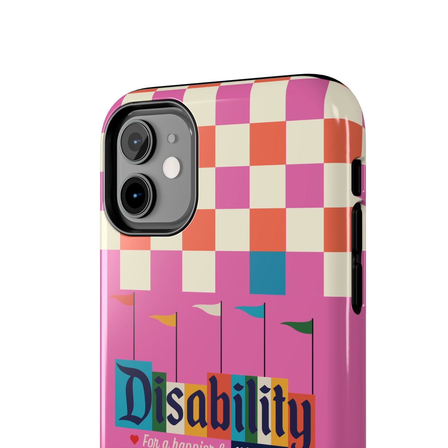 Disability Rights for A Happier & More Inclusive World - iPhone Case