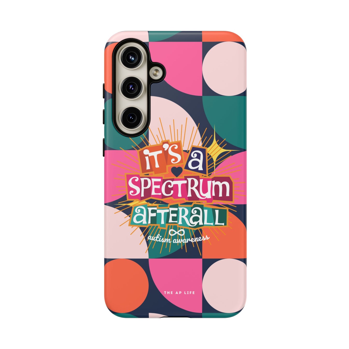 It's A Spectrum Afterall - Autism Awareness - Android Phone Case for Google Pixel & Samsung