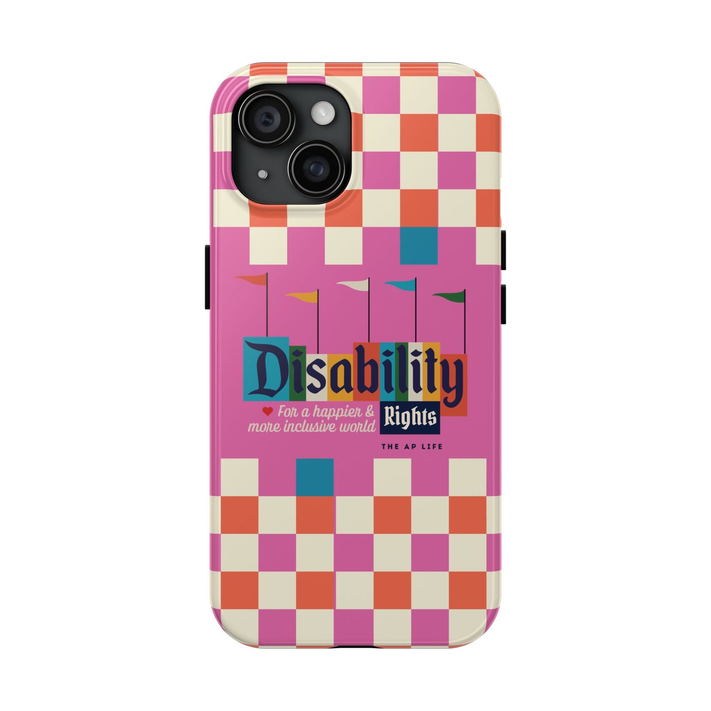 Disability Rights for A Happier & More Inclusive World - iPhone Case