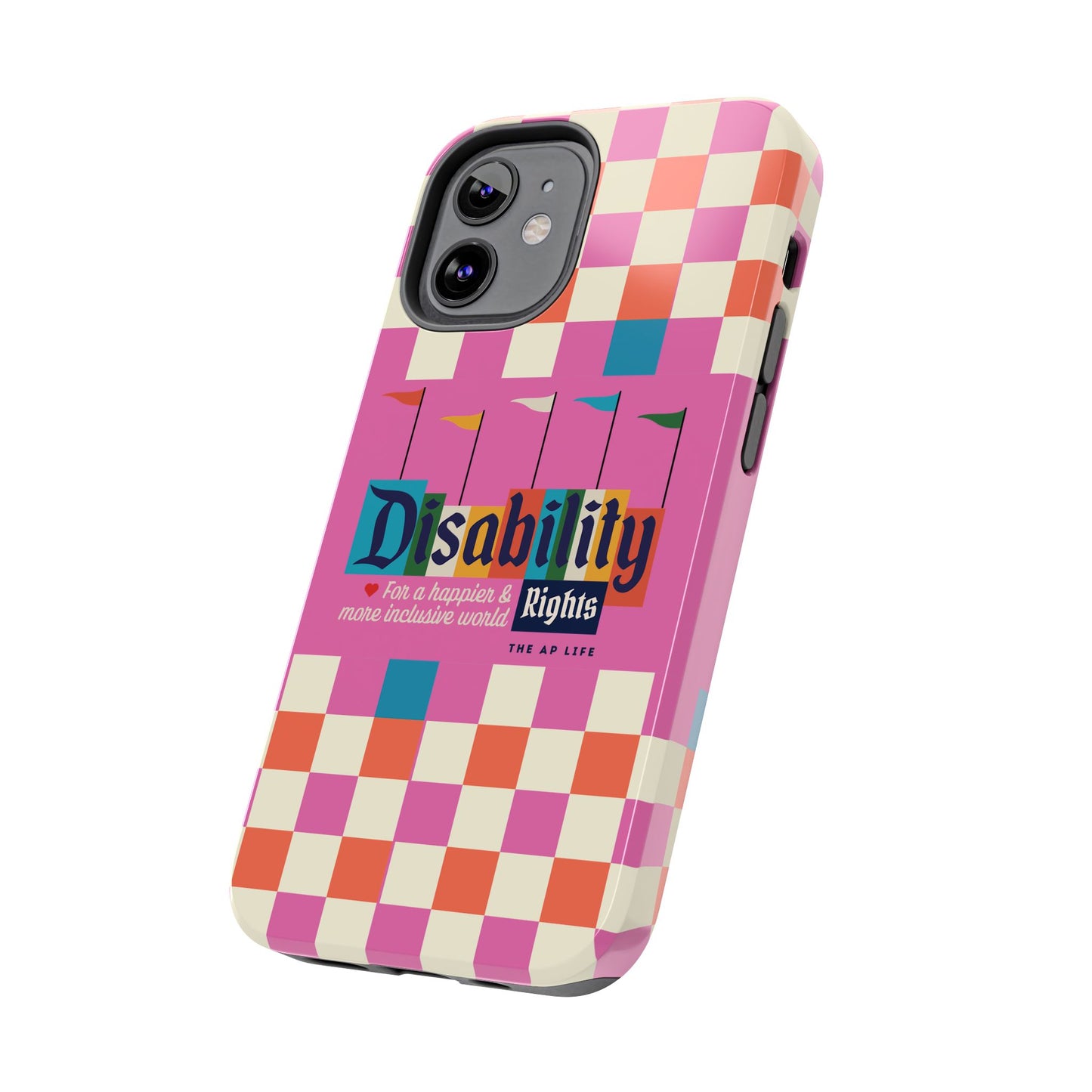 Disability Rights for A Happier & More Inclusive World - iPhone Case