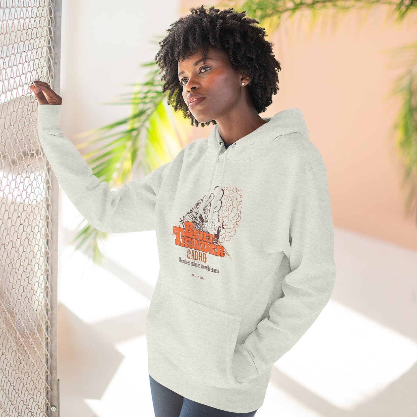The Wildest Brains in the Wilderness - ADHD - Adult Unisex Hoodie