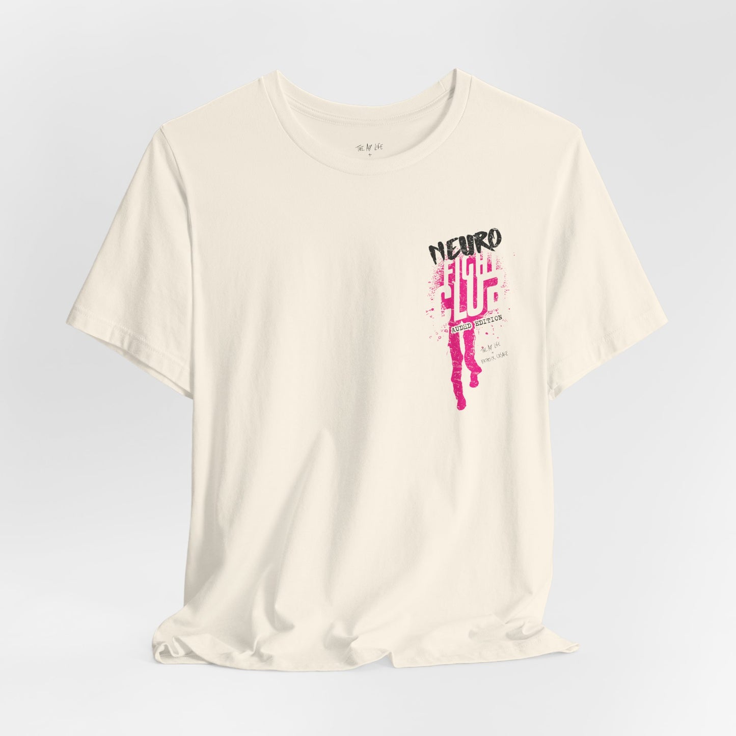 Neuro Fight Club - AuDHD - Patrick Casale - Adult Unisex Jersey Tee (Ships Internationally)