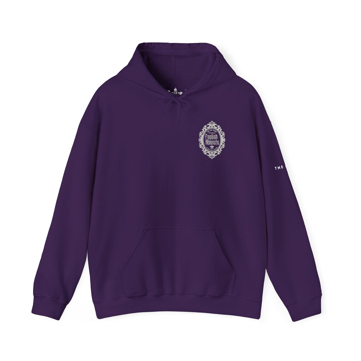 Foolish Ableists - The True Haunt is Your Harmful Rhetoric - Adult Unisex Hoodie