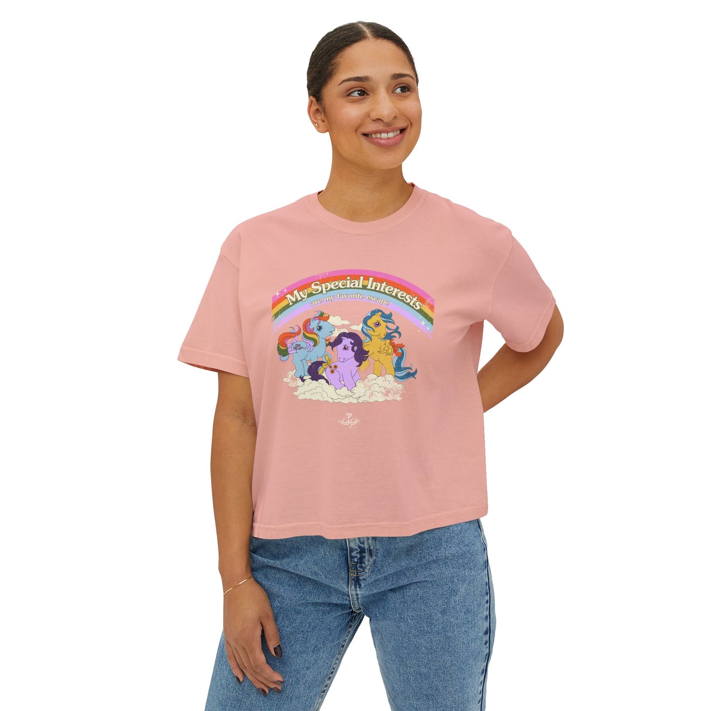 My Special Interests are my Favorite Escape - Women's Boxy Tee