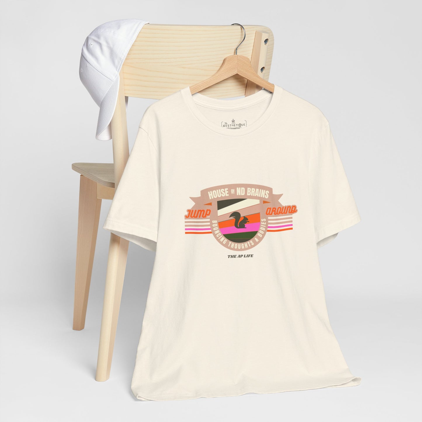 House of ND Brains Jump Around - Adult Unisex Jersey Tee