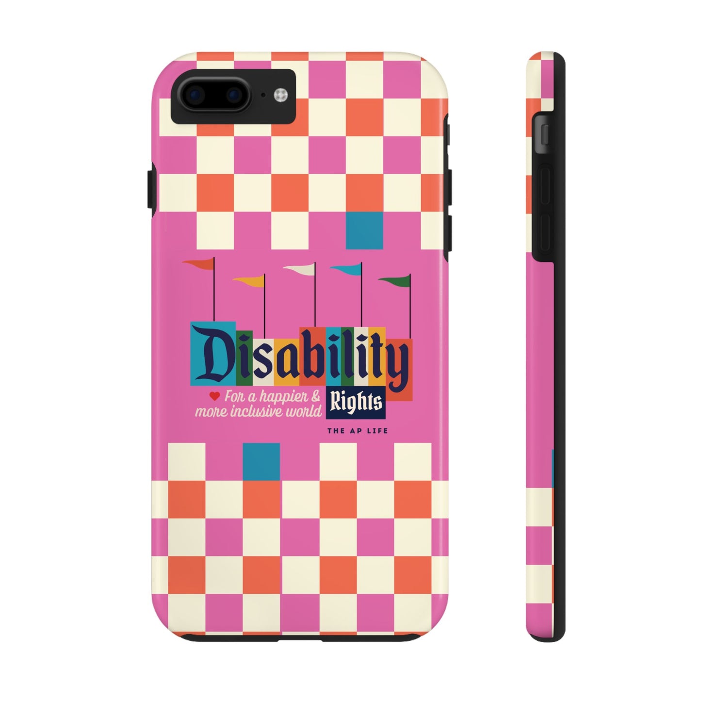 Disability Rights for A Happier & More Inclusive World - iPhone Case