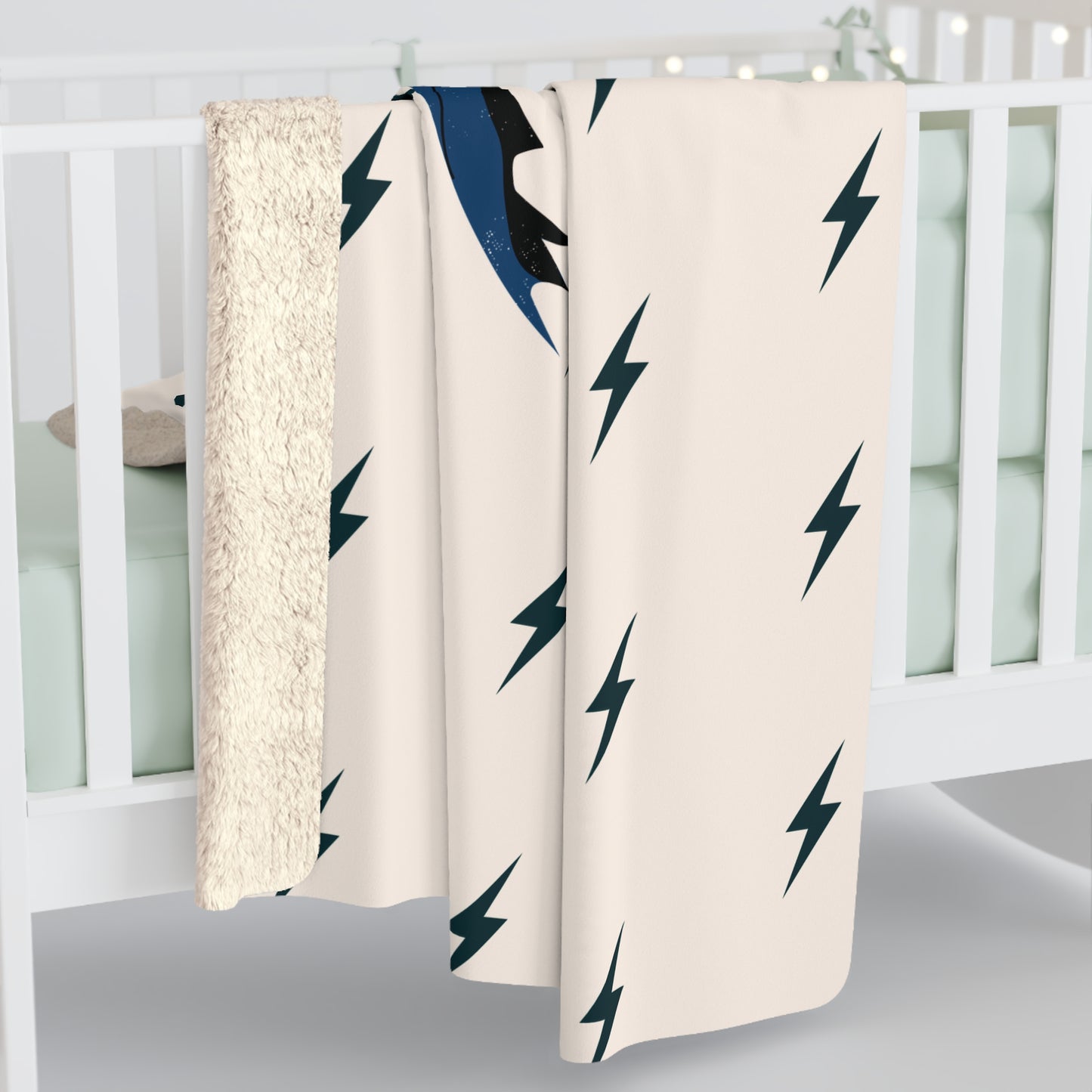 Batvocate - Defending All Forms of Communication - AAC - GLP - S2C - Sherpa Fleece Blanket