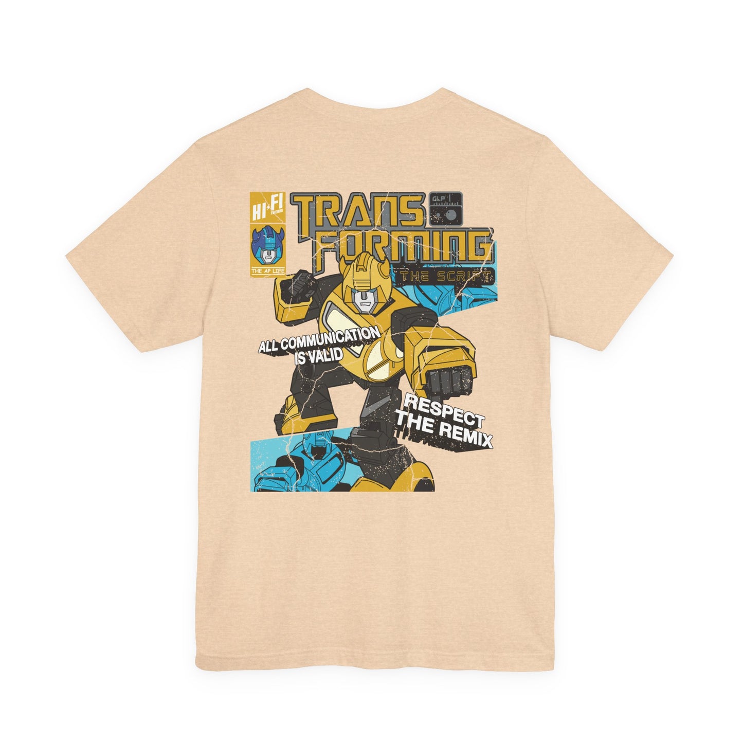 Transforming the Script - Gestalt Language Processing - Adult Unisex Jersey Tee