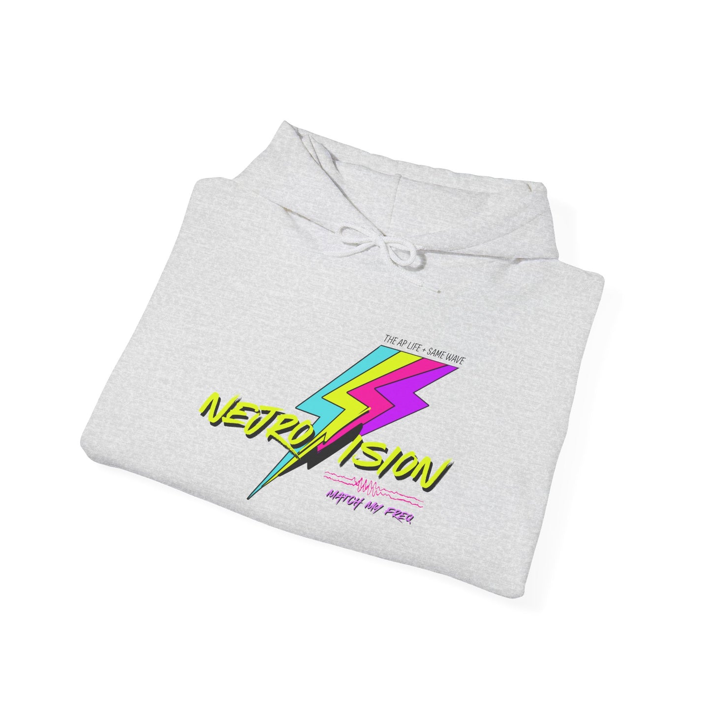 Neurovision - Match my Freq - Epilepsy Awareness Adult Unisex Hoodie