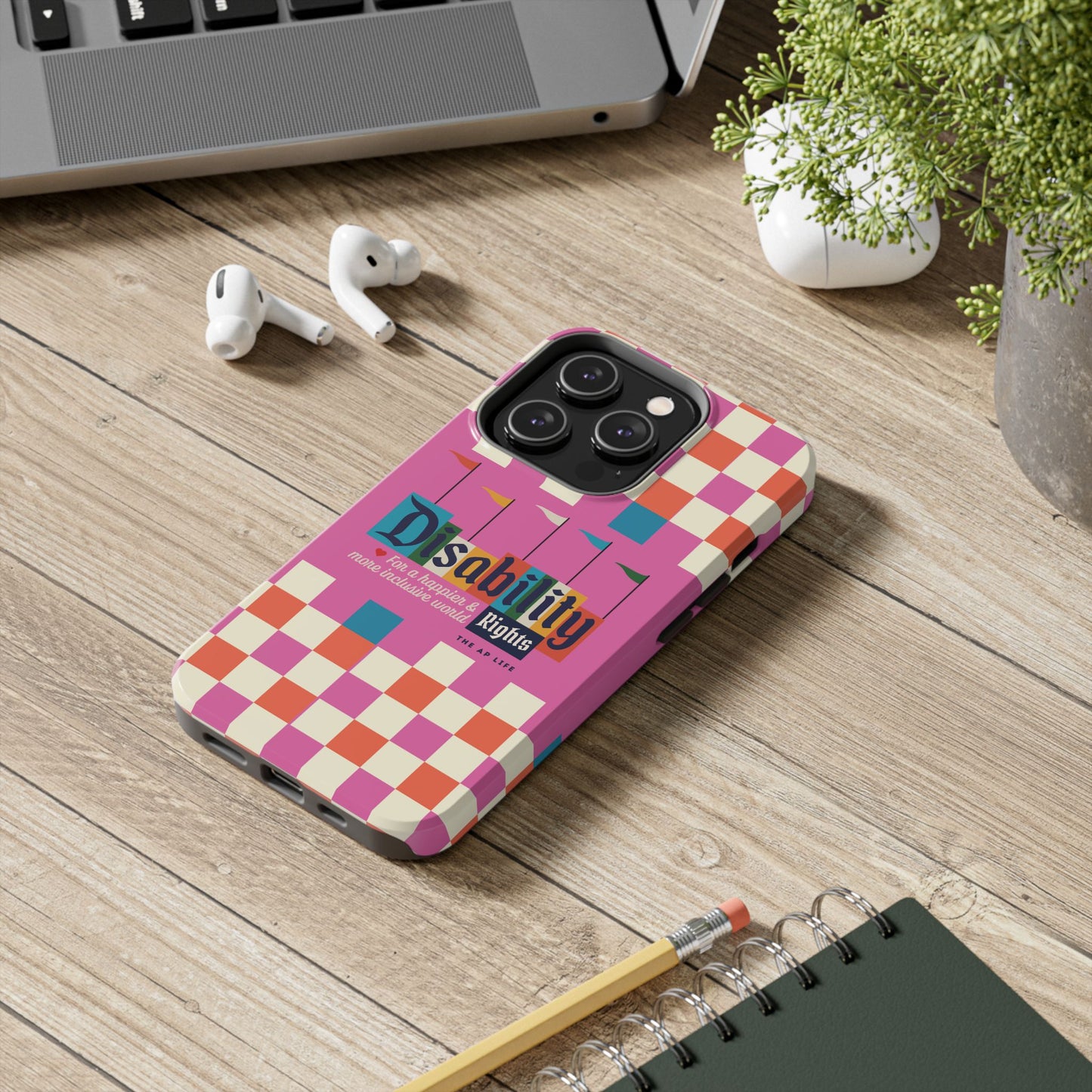 Disability Rights for A Happier & More Inclusive World - iPhone Case